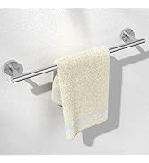 HITSLAM Brushed Nickel 19.8 Inch Towel Bar for Bathroom, SUS304 Stainless Steel Bathroom Towel Ra...