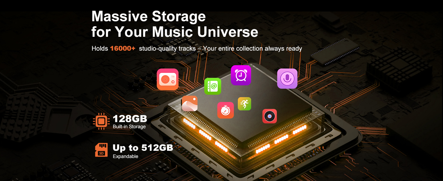 Massive Storage for Your Music Universe