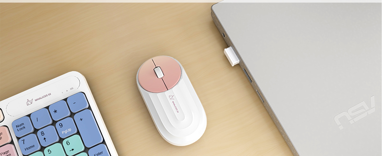 plug and play wireless keyboard and mouse combo