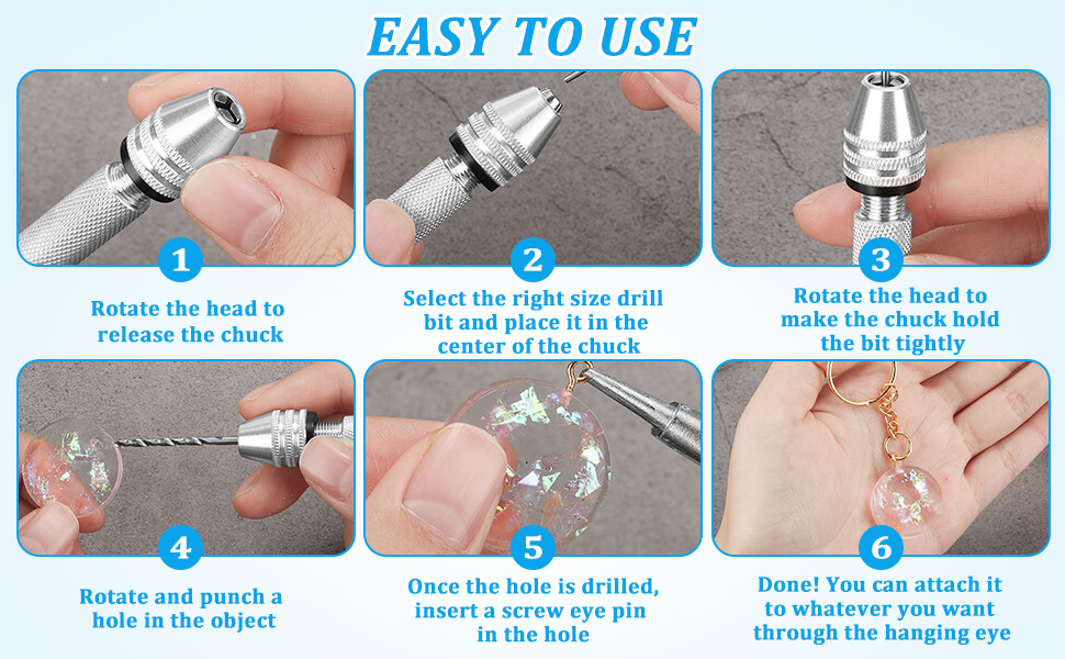 Pin Vise Hand Drill