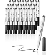 VEVOR Black Dry Erase Markers, 36 Pack Low-Odor Whiteboard Markers, Fine Point Whiteboard Markers...