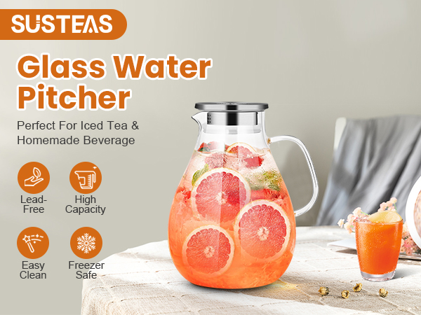pitcher with lid