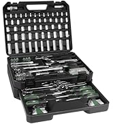 Prostormer Mechanics Tool Set with Drawer Box, 279-Piece SAE and Metric Mechanic Tool Kit with Wr...