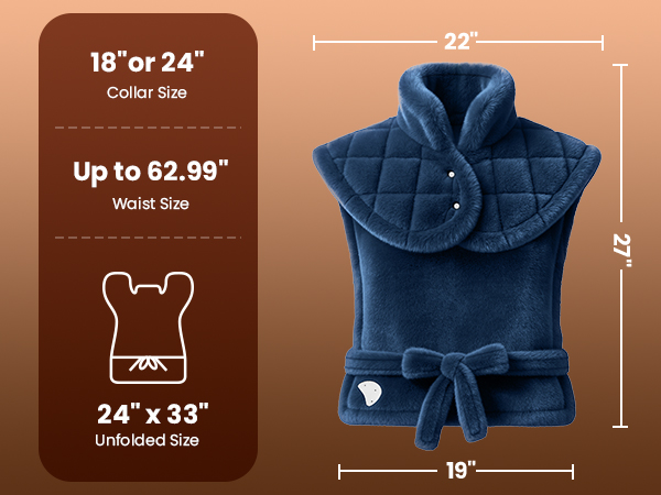 heating pads size 24"*33"