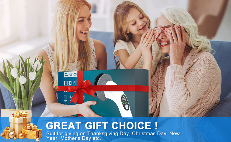 electric spin scrubber