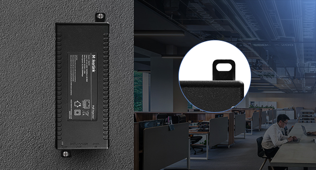 60W Gigabit PoE Injector