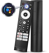 Only for Voice Replacement Hisense-TV-Remote-Control, for Hisense-Google-Smart-TV-4K LED QLED UHD...