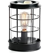 YSONG Electric Wax Melt Warmer, Candle Wax Burner Fragrance Warmer with Edison Bulbs, Metal Wax W...