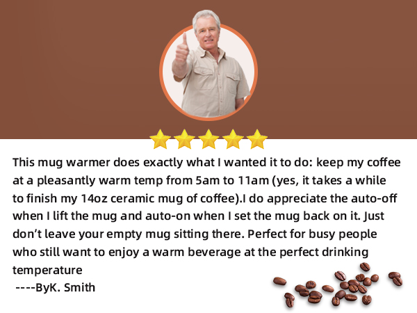 coffee cup warmer for desk