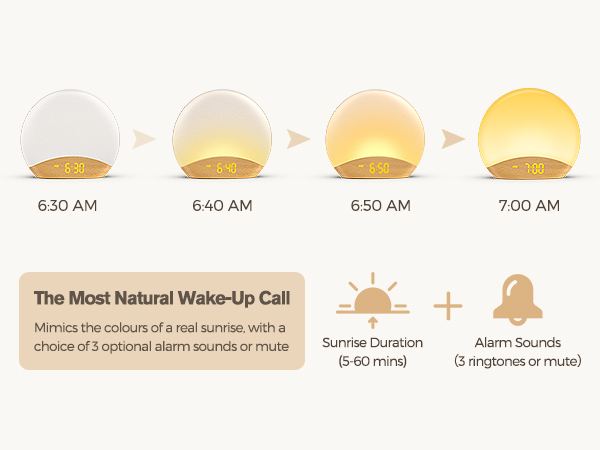sunrise alarm clock