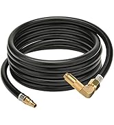 Stanbroil 12FT RV Quick Connect Propane Hose with Propane Elbow Adapter Fitting RV Quick-Connect ...