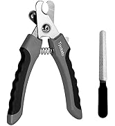Tpotato Dog Nail Clippers,Dog Nail Trimmers for Large Breed Dog with Quick Sensor,Safari Professi...
