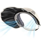 WITHOUSE Portable Hat Fan with Sun Visor Hat for Outdoor Travelling, Hanging Neck Fans, Rechargea...