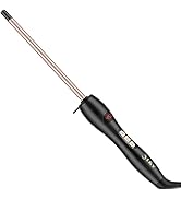 3/8 Inch Curling Wand Irons for Short&amp;Long Hair, 9mm Thin Curling Iron with Long Barrel, Tiny Hai...