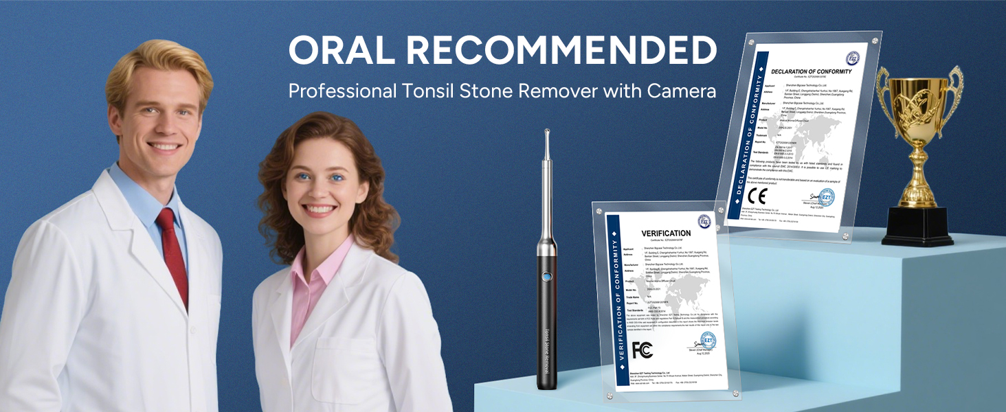Tonsil Stone Remover with Camera