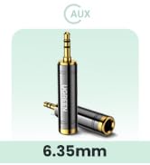 6.35mm to 3.5mm