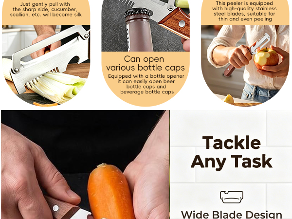 Multifunctional Vegetable Peeler