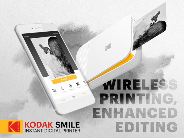 KODAK Smile Instant Print Digital Camera