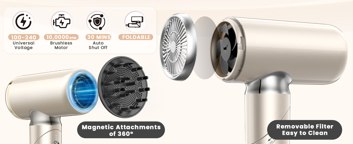 travel hair dryer