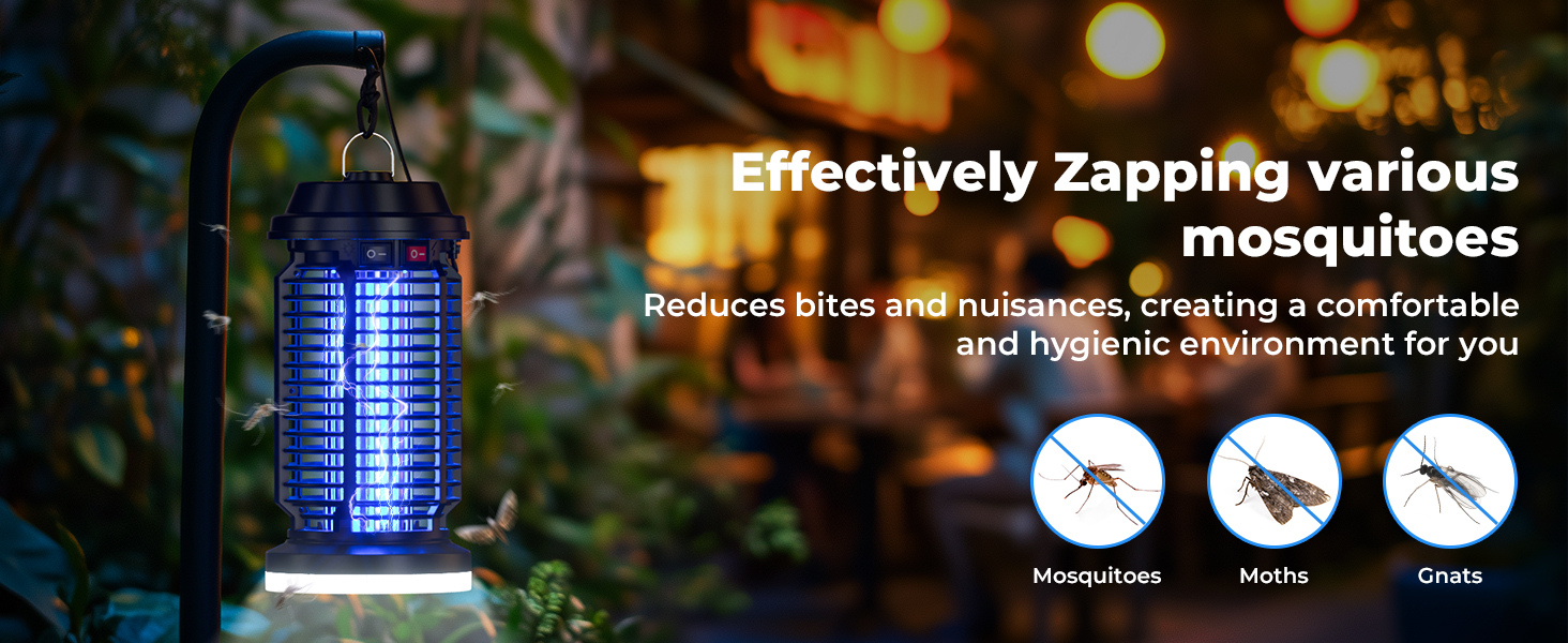 Bug Zapper Outdoor Indoor Waterproof