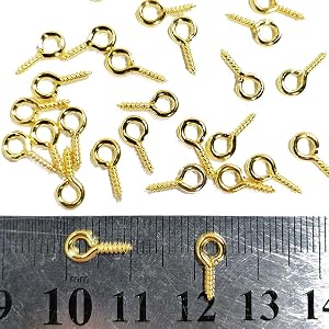 Small Screw Eye Pins