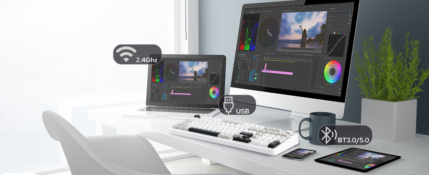 F99 PRO wireless gaming keyboard