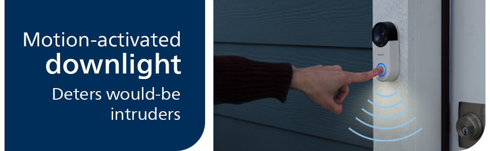 motion activated downlight