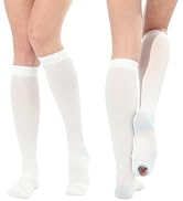2Pairs Ted Hose Compression Stockings for Women and Men, Anti Embolism Compression Stockings, Sur...