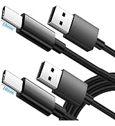 10mm Extended Tip USB Type C Data Sync Charger Cable, 1M Length USB-C Charging Cable Cord Compati...