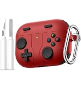 Getino Game Case for AirPods Pro 3 Case 2025, Shockproof Silicone Cover for Apple AirPods Pro 3 –...