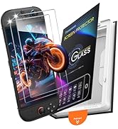 TRANSNOVO 2-Pack for Switch 2 Tempered Glass Screen Protector with Alignment Guide, 9H Scratch Re...