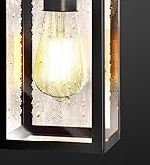 Viugreum Dusk to Dawn Outdoor Wall Lights,E26 Bulb Base , Sensor Porch Lamp, Motion Sensing, Weat...