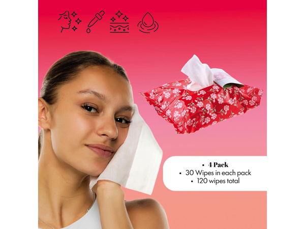 Active Botanical Facial Cleansing Towelettes