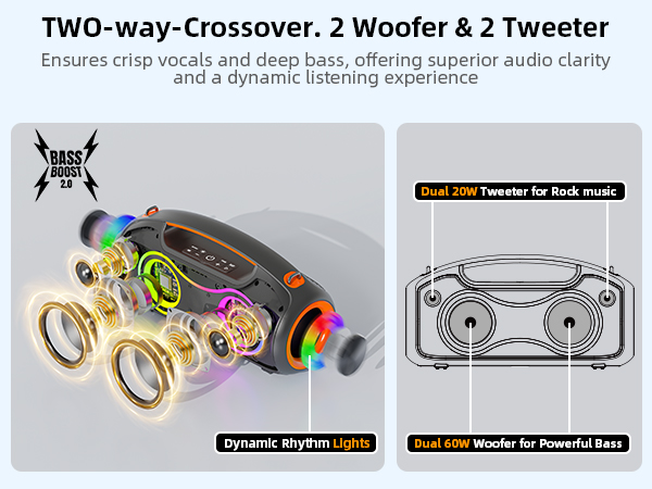 Portable Bluetooth speaker