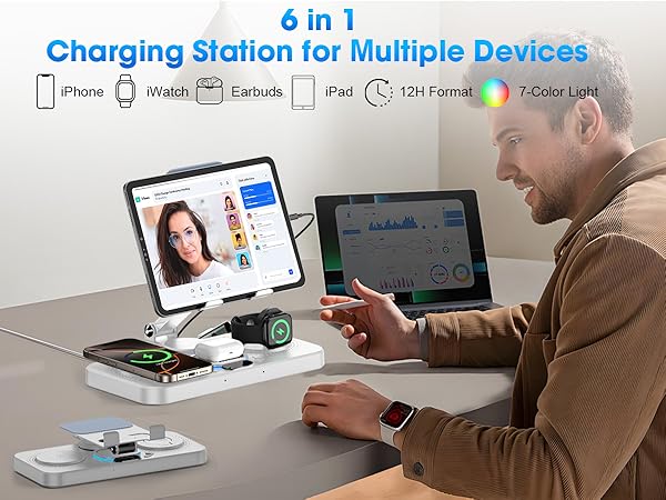 ipad charging station