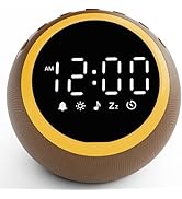 Alarm Clocks with Soft Sounds Machine: 30 Soothing Sounds, 10 Soft Wake-Up Sounds, 32 Adjustable ...
