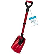 BIRDROCK HOME 34" Folding Emergency Snow Shovel for Car | Small &amp; Compact | Tool for Snow Camping...