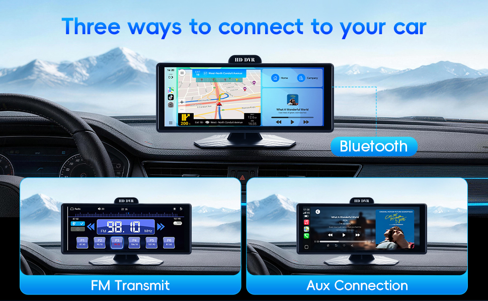 pantalla para carros con bluetooth