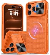 GIVELOT for iPhone 18 Pro Case with Slide Camera Cover, Fit for Magsafe | Built in Kickstand, Ful...