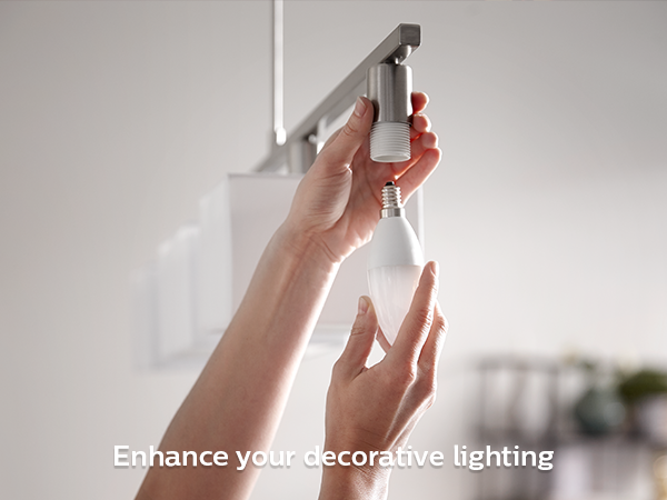 Philips;Hue;Candle;E12;LED;smart lighting;smart home;app controlled;white ambiance;lamps;bluetooth