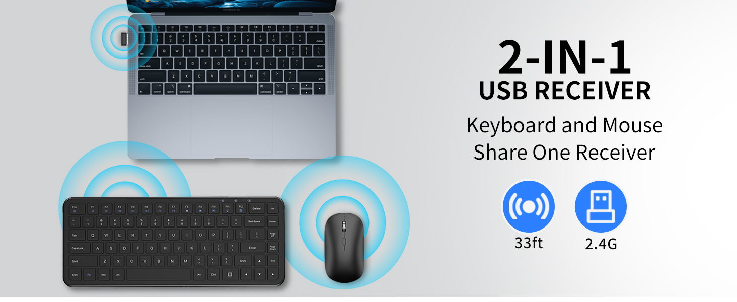 Keyboard and MouseShare One Receiver