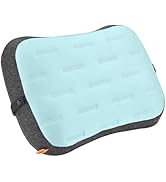 TREKOLOGY Inflatable Beach Pillow – Portable Beach Chair Pillow with Adjustable Strap &amp; Sand Bag ...