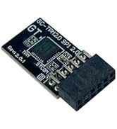 Gintai TPM 2.0 Module LPC SPI 12Pin Remote Card encryption Security Board Accessory for Gigabyte ...