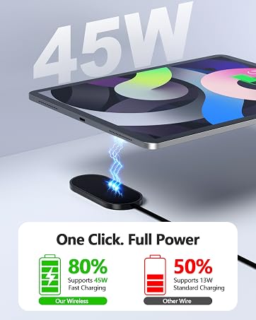 ipad wireless charger 45W