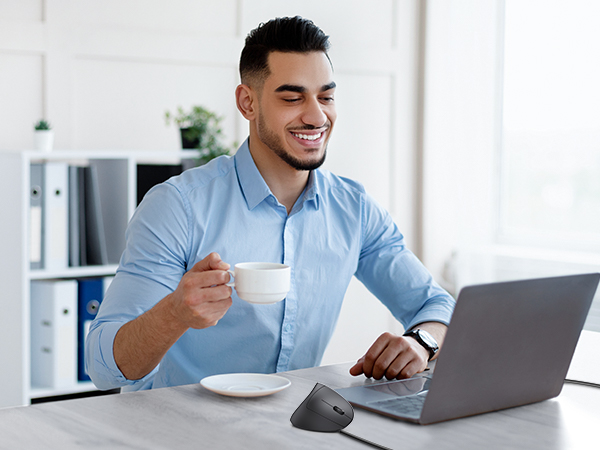 wired vertical mouse