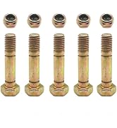 TGBoBiFiveY (5 Pcs) 707555 Replacement Snow Blower Shear Pins Kit for Briggs &amp; Stratton Craftsman...