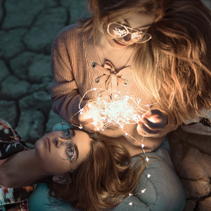 flower string lights
