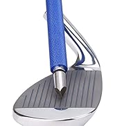 Bulex Golf Club Groove Sharpener, Re-Grooving Tool and Cleaner for Wedges &amp; Irons - Generate Opti...