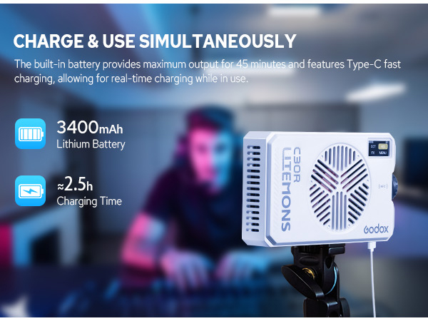 Portable Led Camera Video Light for video recording and photorgaphy