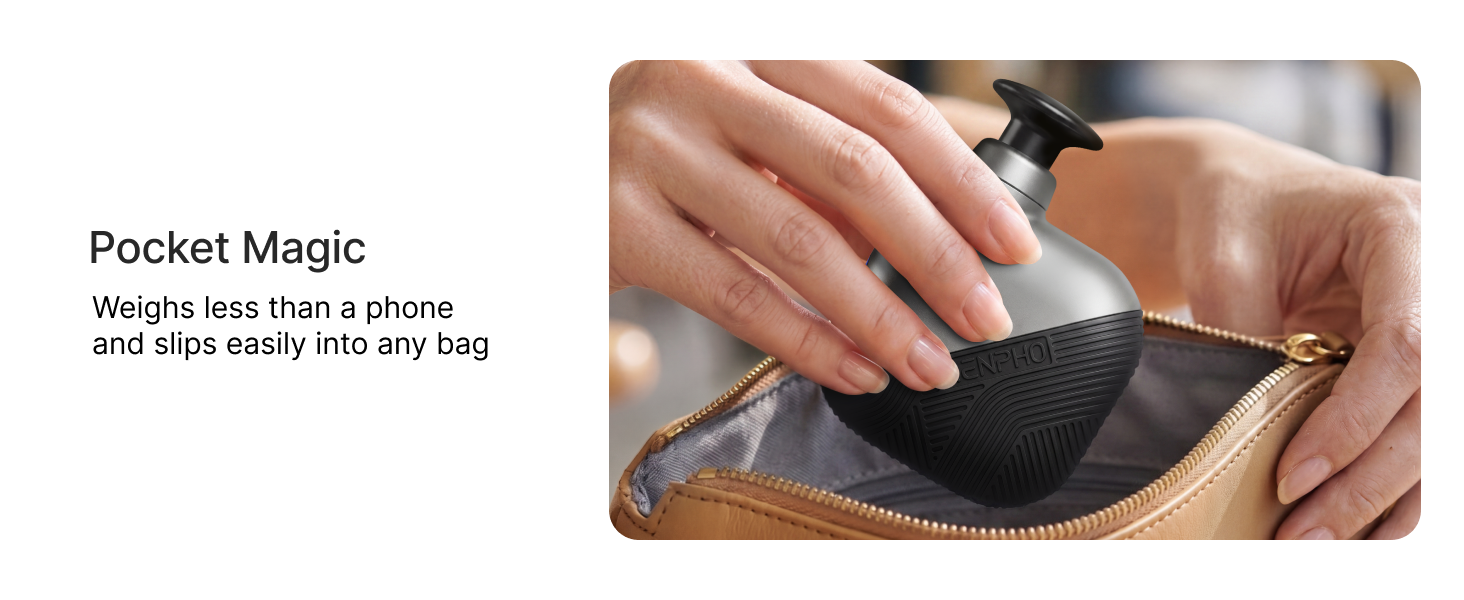 Pocket-Sized Relief Mini Massage Gun
